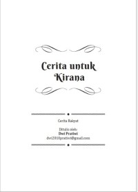 Image of E-book Cerita Untuk Kirana