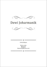 Image of E-book Dewi Joharmanik