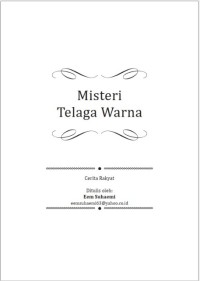 Image of E-book Misteri Telaga Warna
