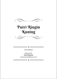 Image of E-book Putri Ringin Kuning