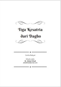 Image of E-book Tiga Kesatria dari Dagho