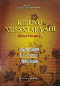 Image of KIDUNG NUSANTARA ADI ( SEKAR MACAPAT )